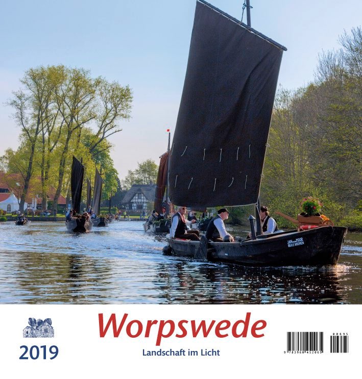 Postkartenkalender Worpswede 2019